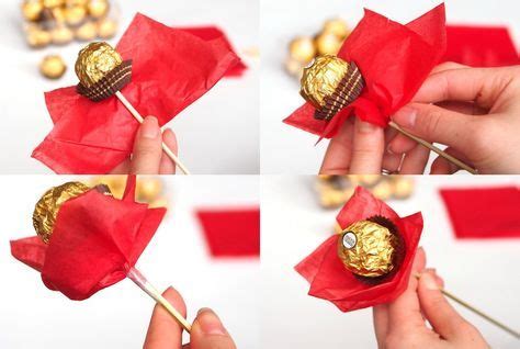 Ferrero Chocolate Bouquet for Valentine's {Tutorial} | Chocolate ...