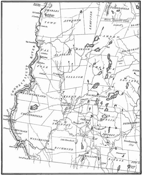 Map 4 1784 Cheshire | Cheshire County History