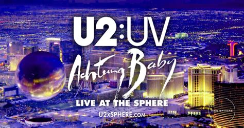 U2 Will Perform 1st Shows At MSG Sphere In Las Vegas