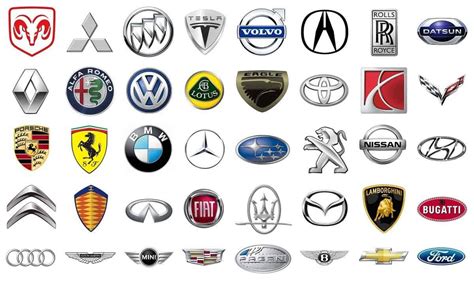 Small Car Brand Logos