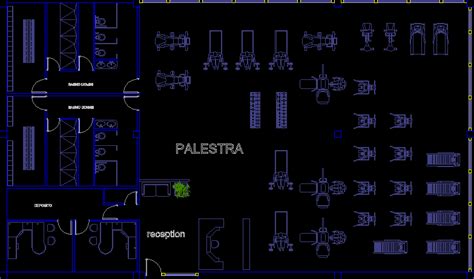 gym floor plan dwg - Sheba Mcghee