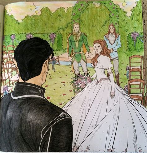 The Wedding Guest. ACOTAR coloring book ~ by CLPN | Personagens ...