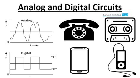 Differences Between Analog Circuits And Digital Circuits - ElectronicsHub