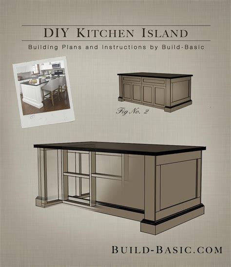 Kitchen Island Blueprints