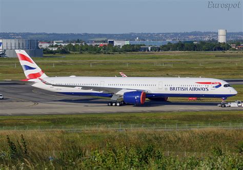 Fully painted British Airways A350-1000 spotted at Airbus production site