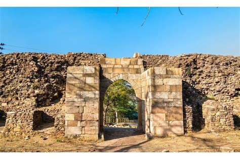 Atak gate of pavagadh fort gujarat state in india stock photo ...