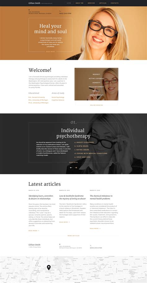 Website Templates | Web Templates | Template Monster | Therapy website ...