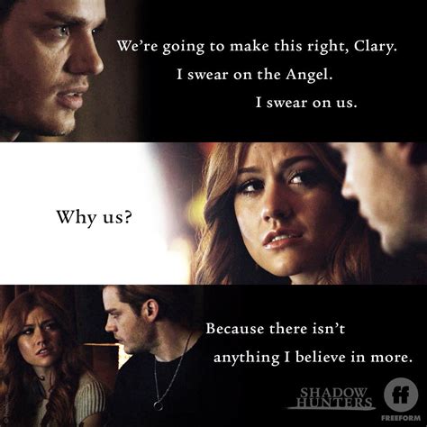 S3 Ep14 "A Kiss from a Rose" - THIS. 💘 #Clace #ShadowhuntersChat # ...