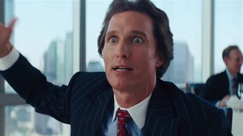 Matthew Mcconaughey Wolf Of Wall Street HD (large) Blank Template - Imgflip