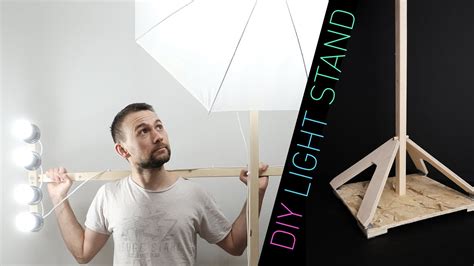 DIY Light STAND - YouTube