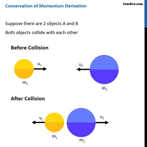 Conservation of Momentum - Explained with examples - Teachoo