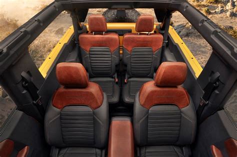 2022 Ford Bronco Interior Pictures