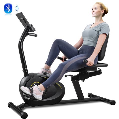 Indoor Exercise Bike, Recumbent Exercise Bike for Adults Seniors ...