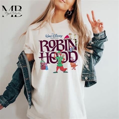 Retro Disney Robin Hood Shirt, Robin Hood Tshirt, Marian Shirt, Oo De ...