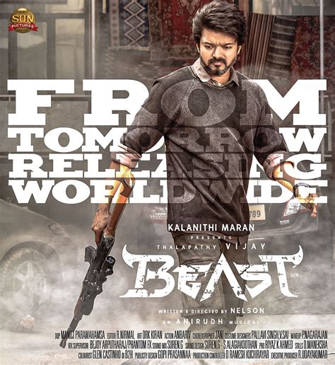 Beast HD Poster | Thalapathy Vijay | Flickr