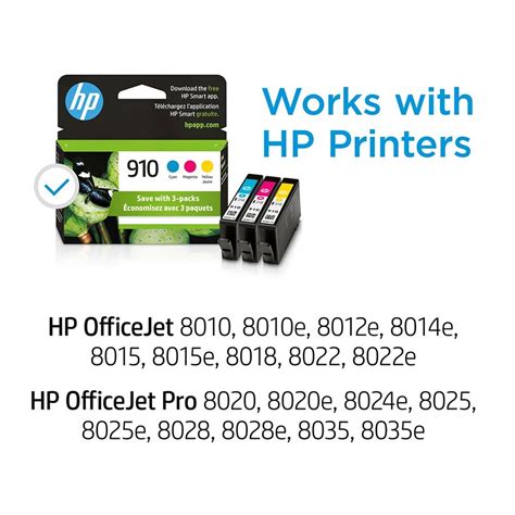 HP 910 Color Ink Cartridge 3-Pack - Micro Center