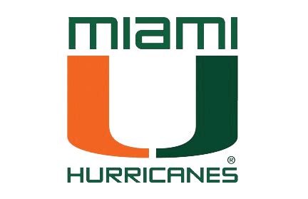 Download Miami Hurricanes Logo transparent PNG - StickPNG