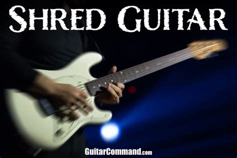 Shred Guitar – Techniques, Players & How To Get Started