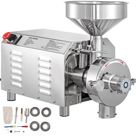 VEVOR Commercial Grinding Machine Electric Grain Grinder Powder ...