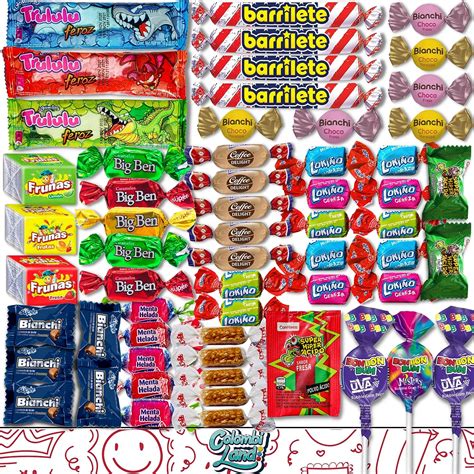 Colombian Candy Assortment Bag de 60 - Delícia de Café, Barriletes,