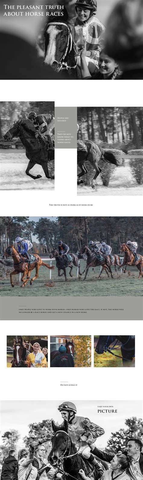 photography horse race on Behance