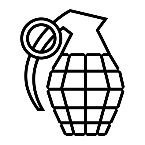 Hand grenade vector illustration 550444 Vector Art at Vecteezy