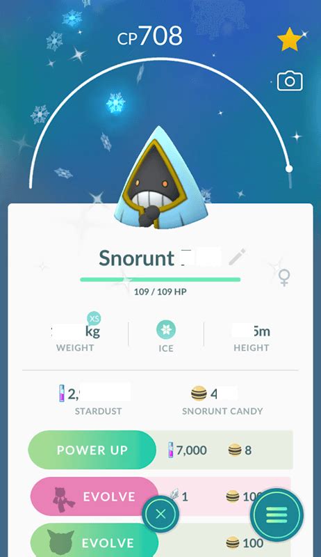 Shiny Snorunt Trading - POGO Trading