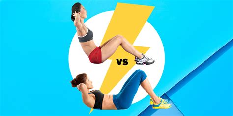 Crunches Sit-Ups—Which Is Better For Strong Abs, Per Trainers | atelier ...