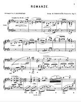 Piano Concerto No.1, Movement II. Arrangement for Piano, Op.11 by ...