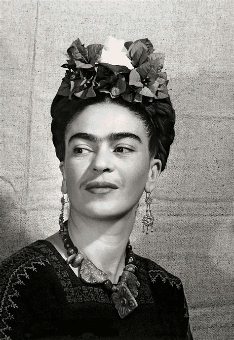 Frida Kahlo: Fashion as the Art of Being. Frida Kahlo With Flowers in ...