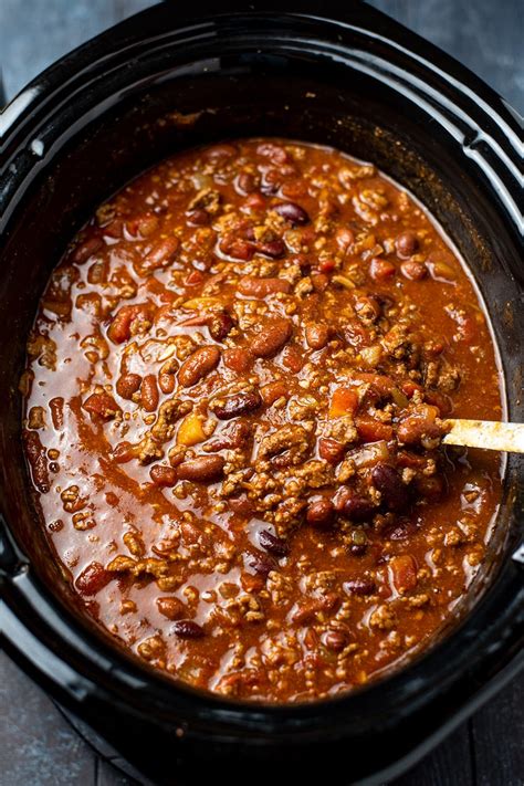 Crock-Pot Chili Recipe - Kitchen Swagger