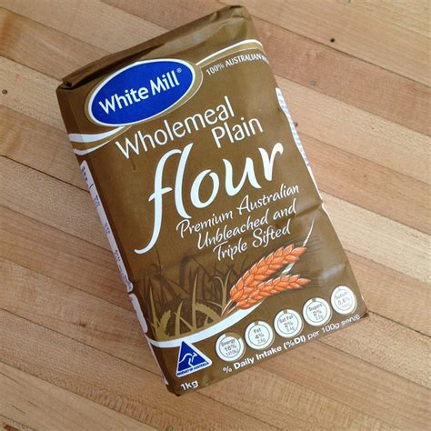 White Mill Wholemeal Plain Flour - AldiMum