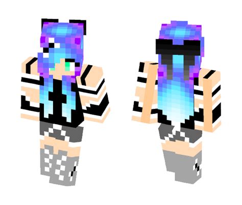 Download Galaxy Teen Girl Minecraft Skin for Free. SuperMinecraftSkins