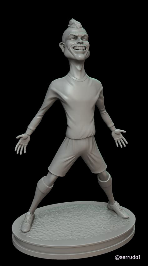 STL file Cristiano Ronaldo ⚽・3D printer model to download・Cults