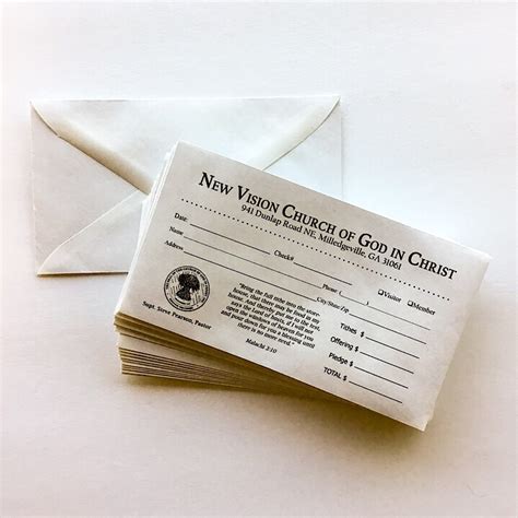 Church Offering Tithes Envelopes – A Plus Print Shop