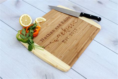 Buy Hand Crafted Personalized Cutting Board, Engraved Cutting Board ...