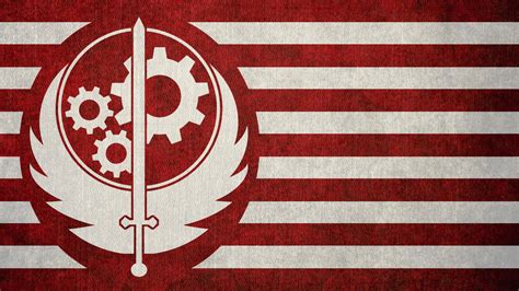 Flag of the Brotherhood of Steel/BoS, a faction in the Fallout games ...