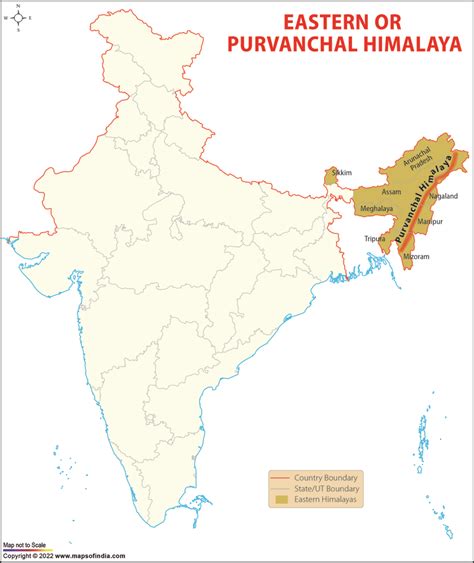 Himalayas Map