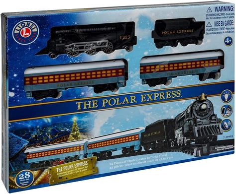 Lionel Polar Express Battery Operated Mini Train Set Standard: Amazon ...