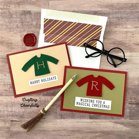 Harry Potter Holiday Card | AllFreeChristmasCrafts.com