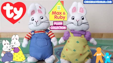 Max and Ruby - Plush Doll Collection - (Nick Jr) (TY Babies) - YouTube