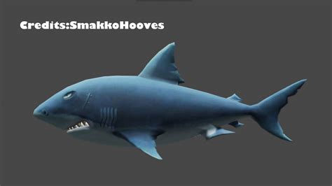 Hungry shark Evolution:Great White Shark PNG + OBJ by Francoraptor2018 ...