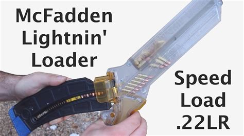 Speed Load .22LR - McFadden Machine Lightnin' Grip Loader - YouTube