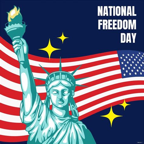 National Freedom Day Illustration in EPS, Illustrator, JPG, PSD, PNG ...