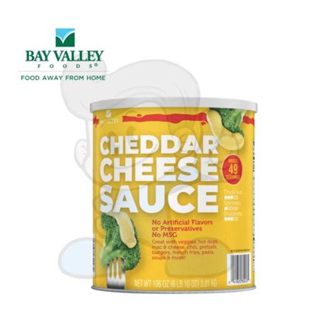 Bay Valley Cheddar Cheese Sauce 106 oz. | Shopee Philippines