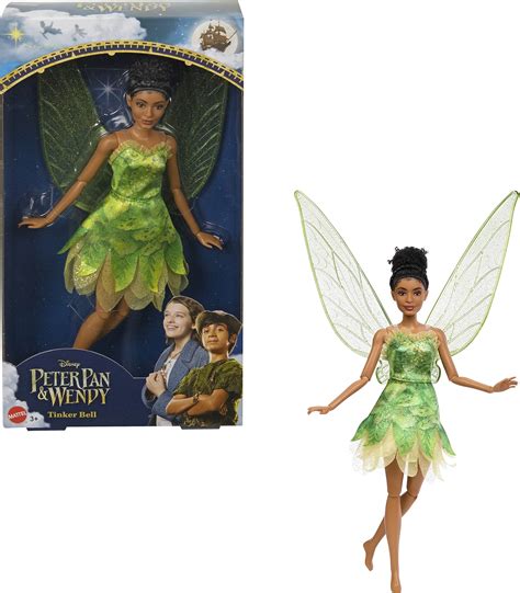 Buy Disney Movie Peter Pan & Wendy Toys, Tinker Bell Fairy Doll with ...