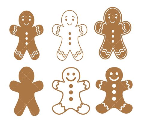 Christmas Gingerbread SVG, PNG, PDF, Christmas SVG, Gingerbread Man SVG