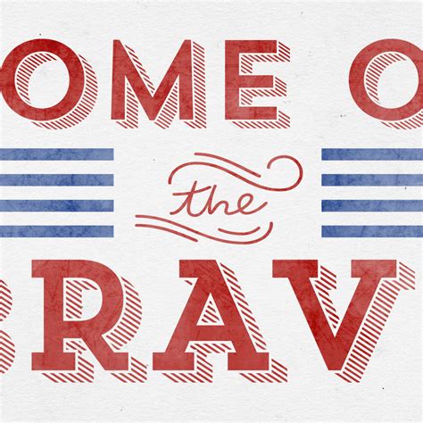 Home Of The Brave Wall Art | Digital Art