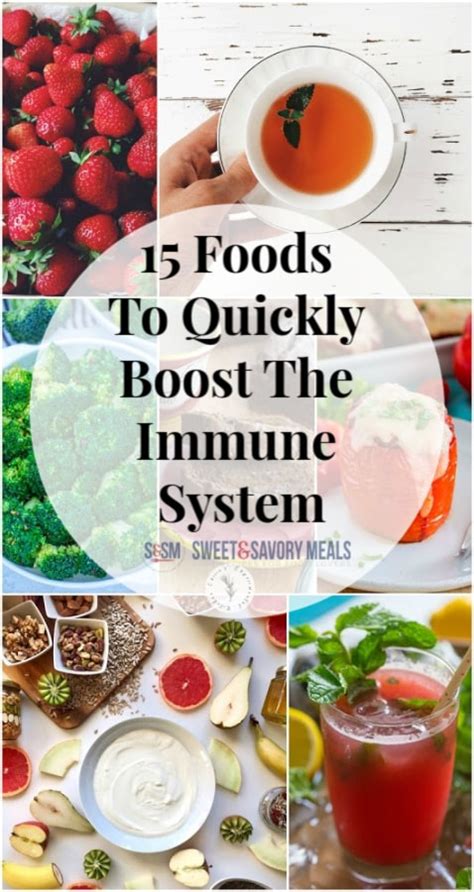 15 Foods To Quickly Boost The Immune System