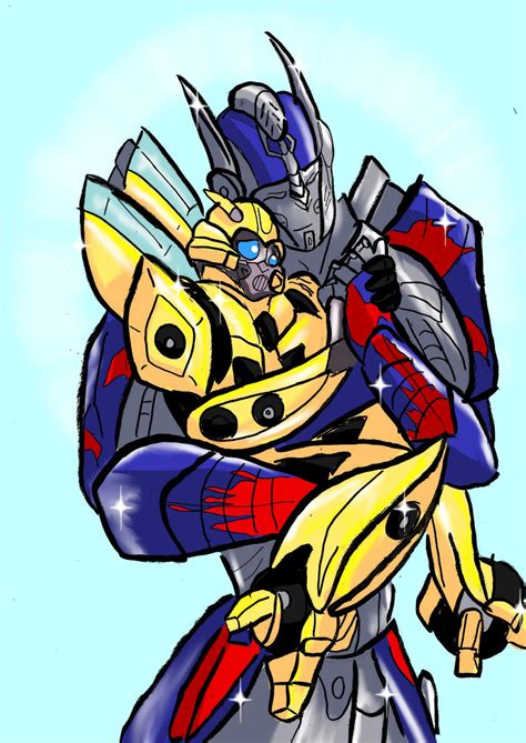 Optimus and Bumblebee by walkirie01 on DeviantArt